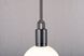 Forked LED 7.87 inch Gun Metal Pendant Ceiling Light