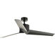 Almere 56 inch Satin Black Ceiling Fan