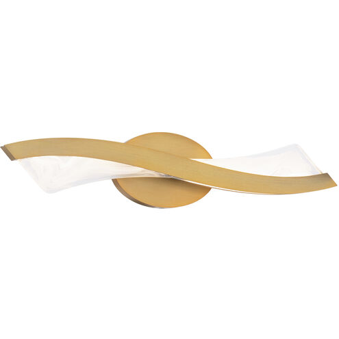 Ascot 1 Light 22 inch Aged Brass Bath Vanity Light Wall Light