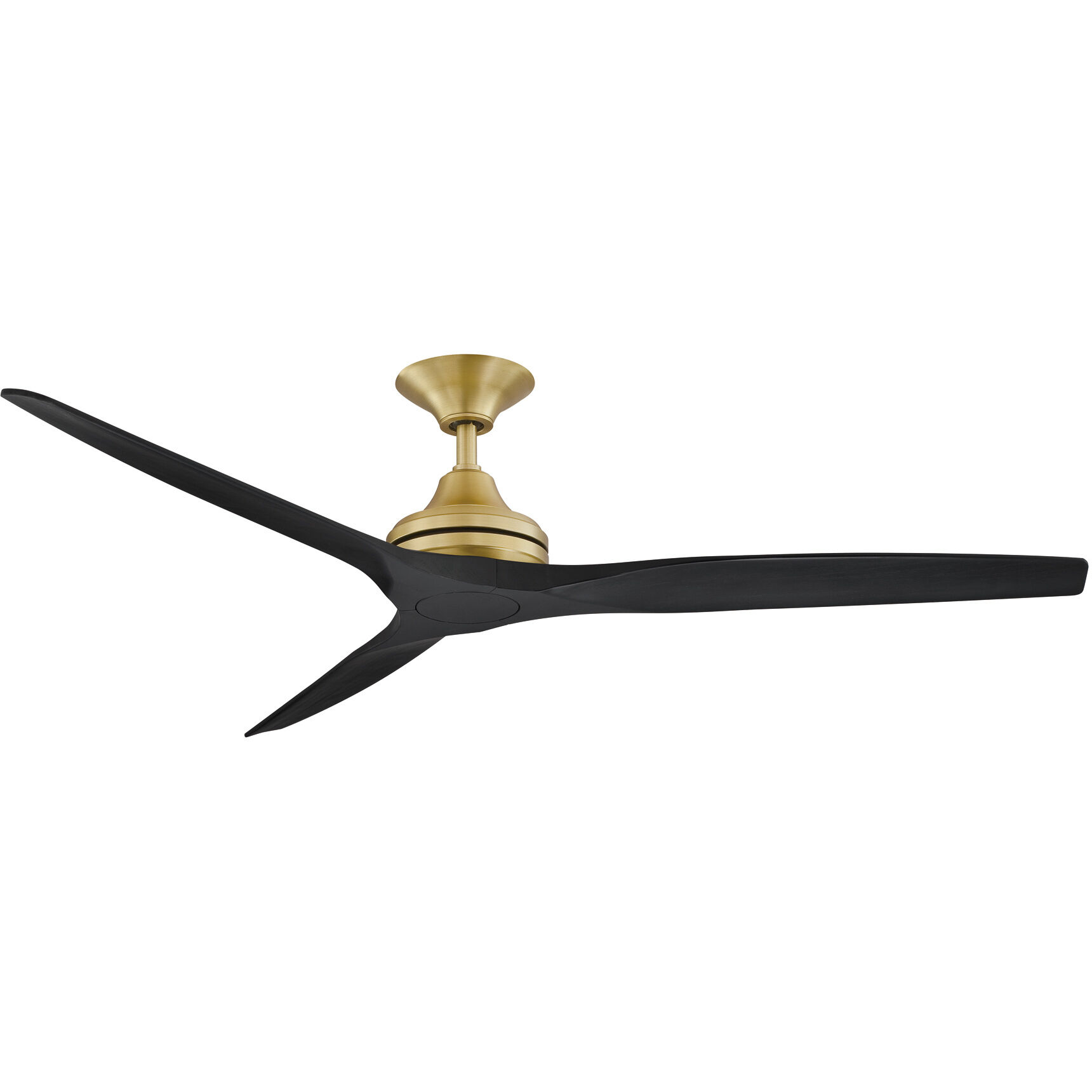 Spitfire Matte White Fan Motor Only, (Motor Only - Blades sold separately)