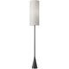 Bella 74 inch 100.00 watt Black Nickel Floor Lamp Portable Light