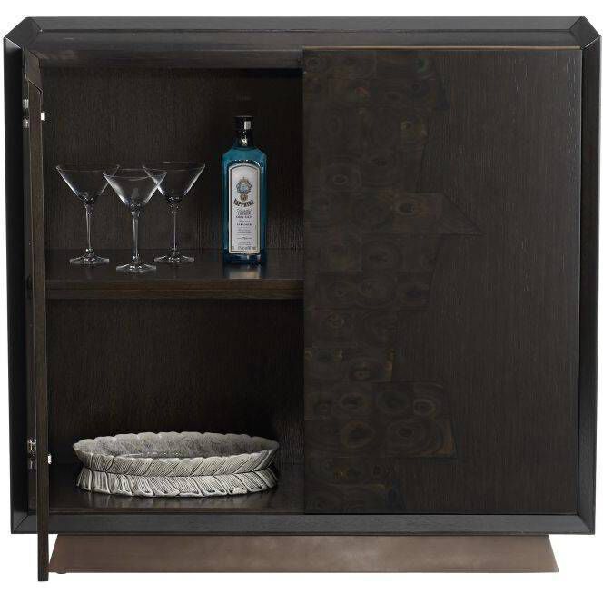 Hudson Sable and Antique Brass Cabinet