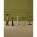 Gieves 10 inch Black and Bronze and Antique Brass Drinks Table