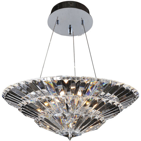 Auletta 10 Light 24 inch Chrome Convertible Pendant Ceiling Light