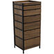 Seoul 26 X 24 inch Dark Walnut Consoles, Tallboy