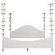 Ferret White Wash Bed, Eastern King