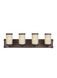 Dunning 4 Light 26.25 inch Stardust Wall Bath Fixture Wall Light