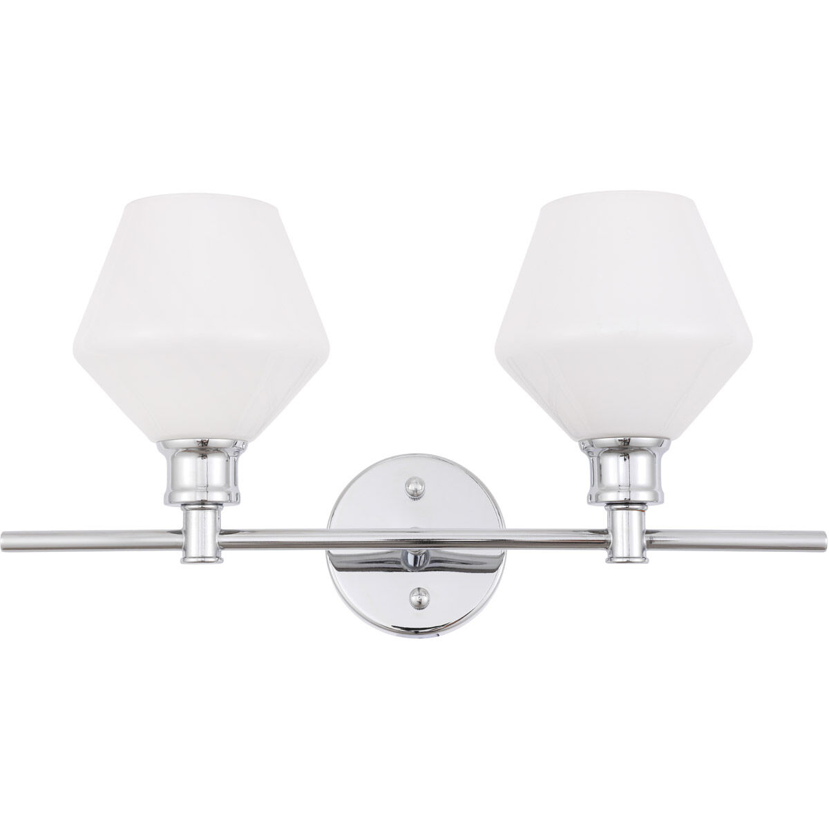 Gene 2 Light 19 inch Chrome Wall sconce Wall Light