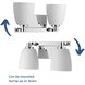 Fleet 2 Light 14.13 inch Polished Chrome Bath Vanity Wall Light