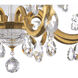 Signature San Marco 8 Light 32.3 inch Heirloom Gold Chandelier Ceiling Light, Schonbek Signature