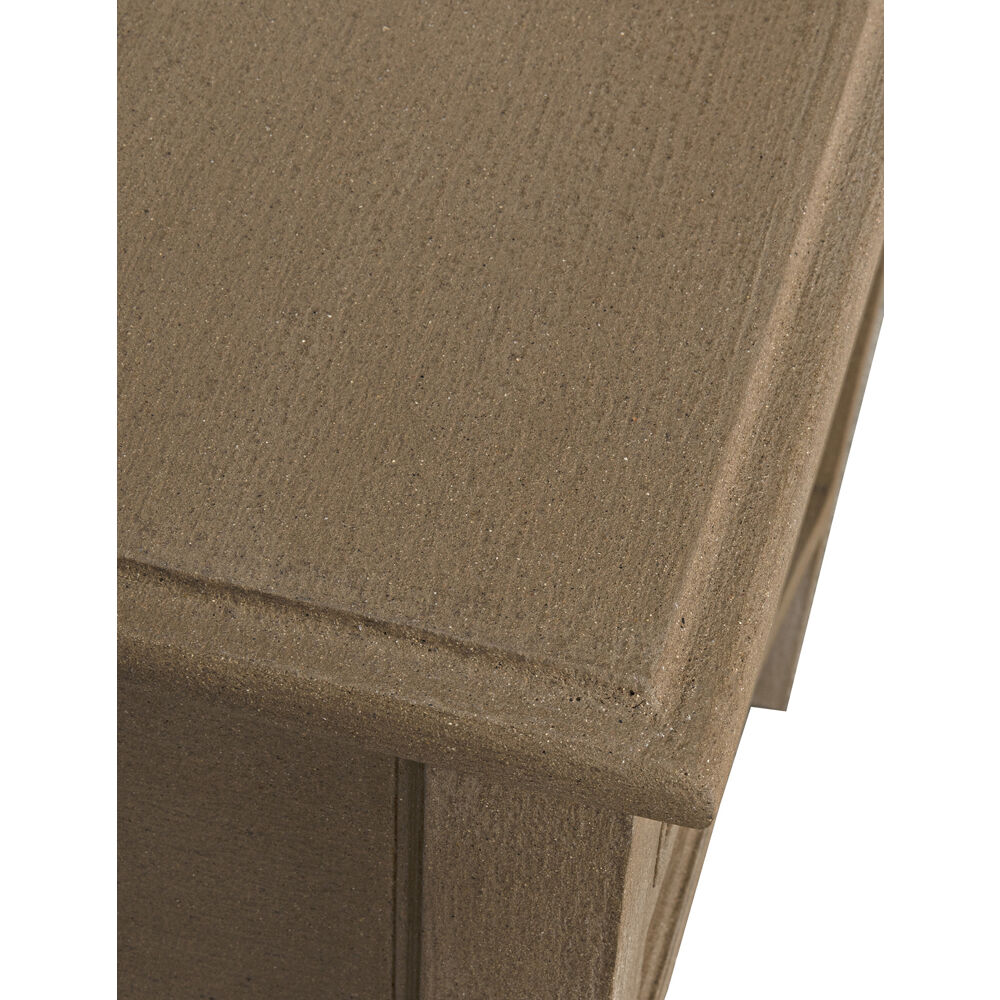 Oxford 30 X 28 inch Weathered Side Table, 2 Drawer