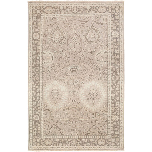 Cappadocia 66 X 42 inch Gray and Brown Area Rug, Wool