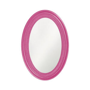 Ethan 31 X 21 inch Glossy Hot Pink Wall Mirror