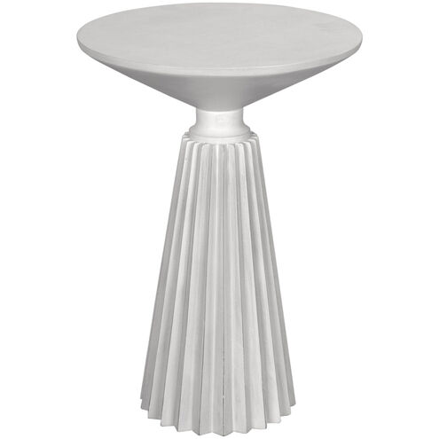 Orson 26 X 18 inch White Wash Side Table