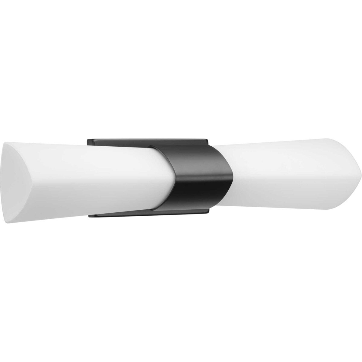 Zura 2 Light 5 inch Matte Black Bath Vanity Wall Light, Design Series