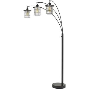 Silveton 89 inch 60 watt Dark Bronze Arc Floor Lamp Portable Light