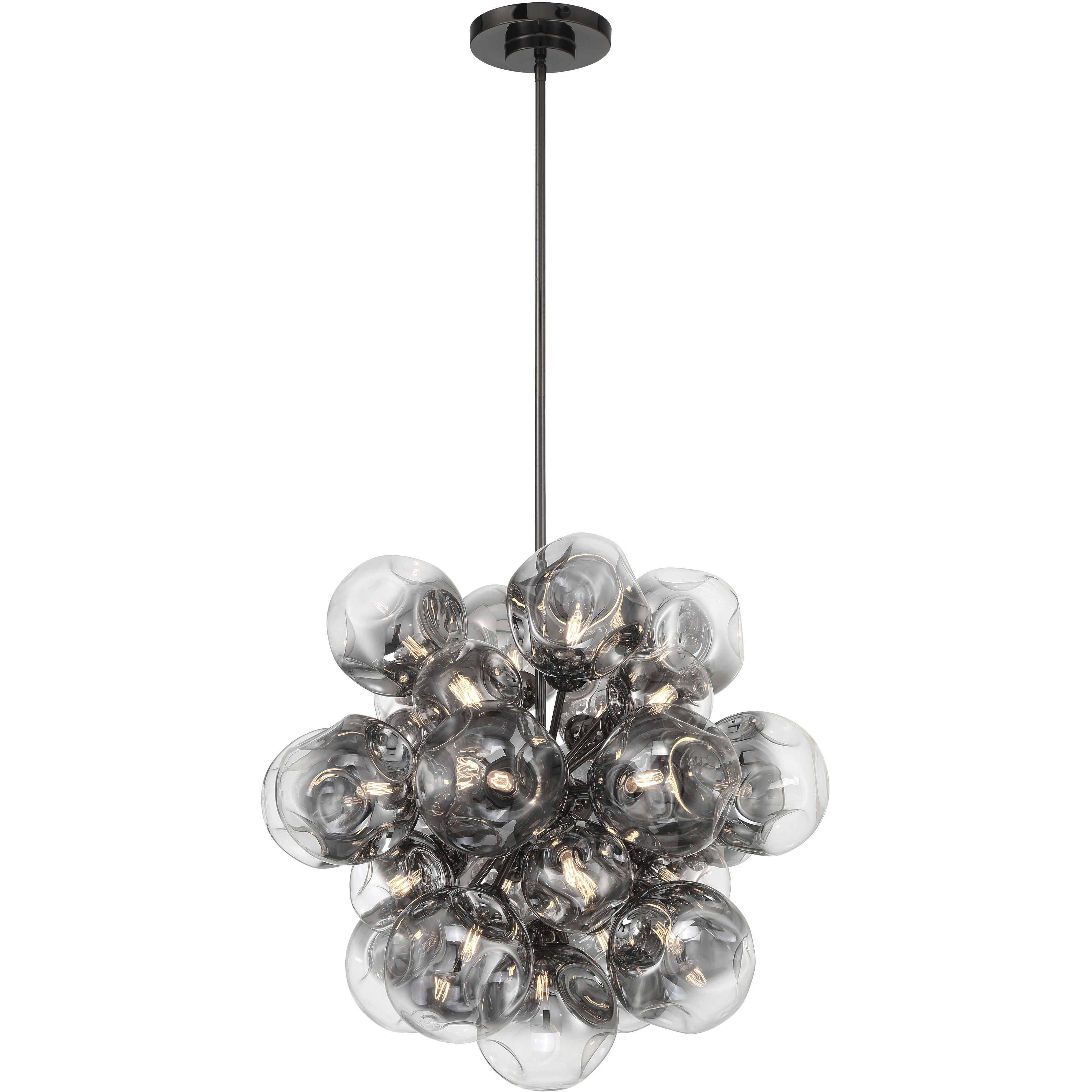 Neveh 25 Light 31.75 inch Gun Metal Pendant Ceiling Light