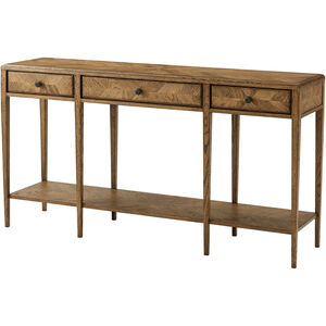 Nova 63 X 16 inch Dawn Console Table, Two Tiered