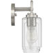 Stowe 4 Light 31 inch Brushed Polished Nickel Vanity Light Wall Light
