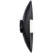 Glamour Wall Sconce Wall Light in 3000K, Black, dweLED