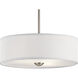Shailene 3 Light 14 inch Brushed Nickel Semi Flush Light Ceiling Light