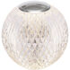Marni 4.25 inch 2.00 watt Polished Nickel Table Lamp Portable Light