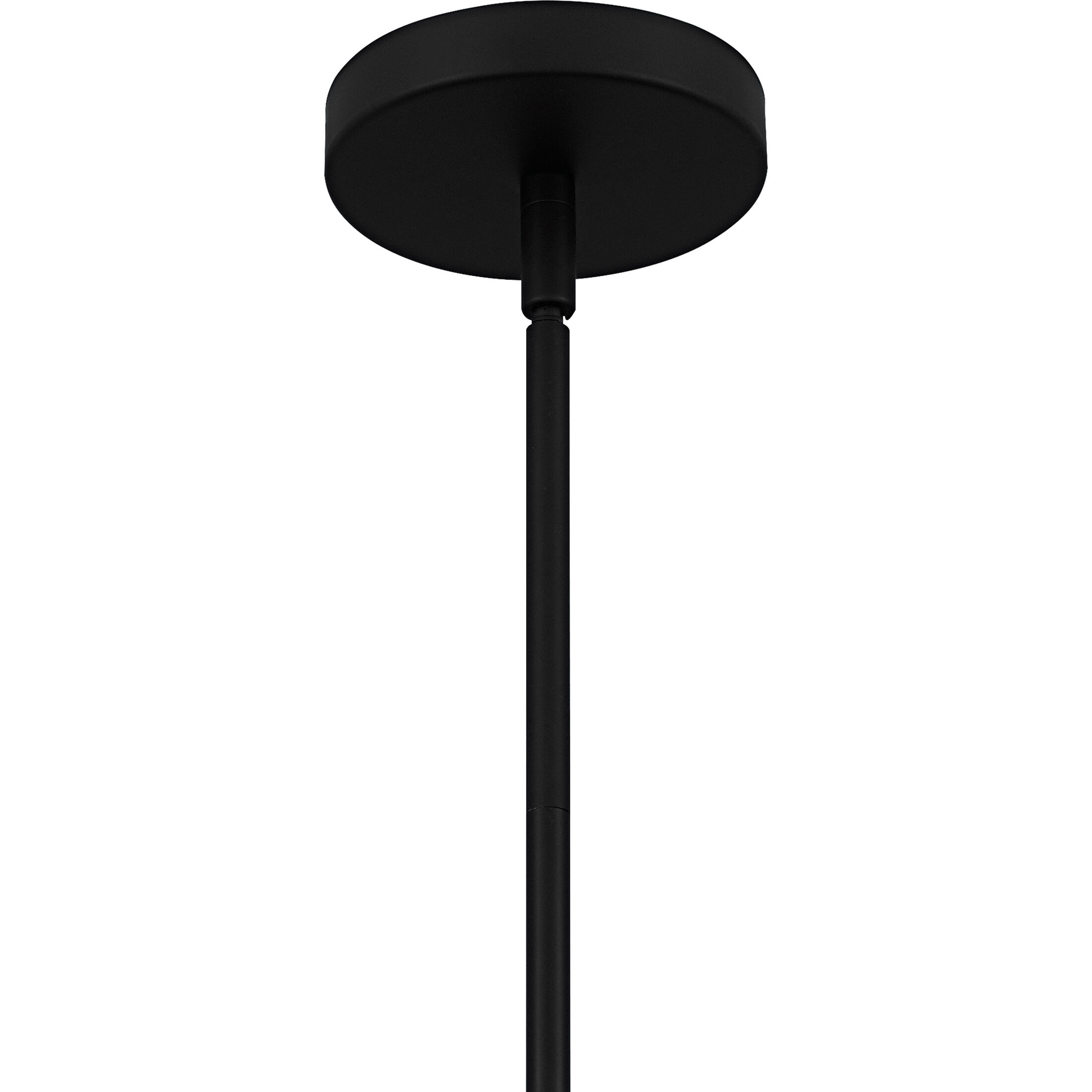 Terrarock 5 Light 23 inch Matte Black Pendant Ceiling Light, Large