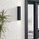 Sean Lavin Lloyds LED Black Outdoor Wall Light, Integrated LED