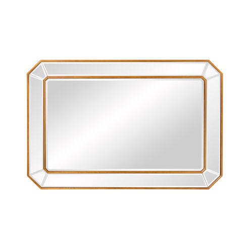 Leopold 36 X 24 inch Gold Leaf Wall Mirror