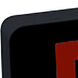 Architectural 1 Light 1.75 inch Black Exit / Emergency Ceiling Light in Black / Red