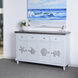 Montauk Weathered Blue & Gray Mist Cabinet
