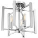 Benson 3 Light 13 inch Polished Nickel Semi-Flush Ceiling Light, Essentials