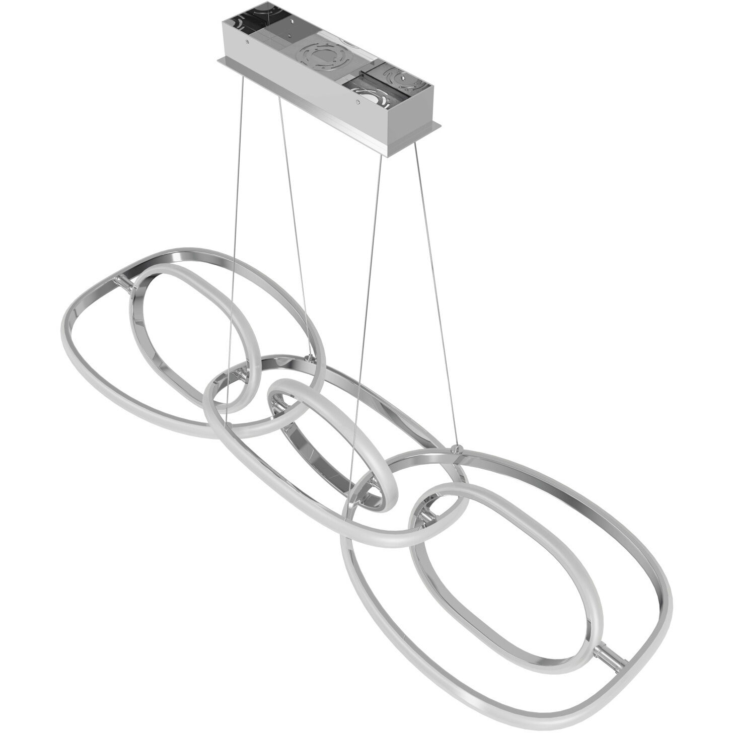 Circa LED 21 inch Chrome Pendant Ceiling Light