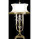 Beveled Arcs 37 inch 60 watt Gold Table Lamp Portable Light