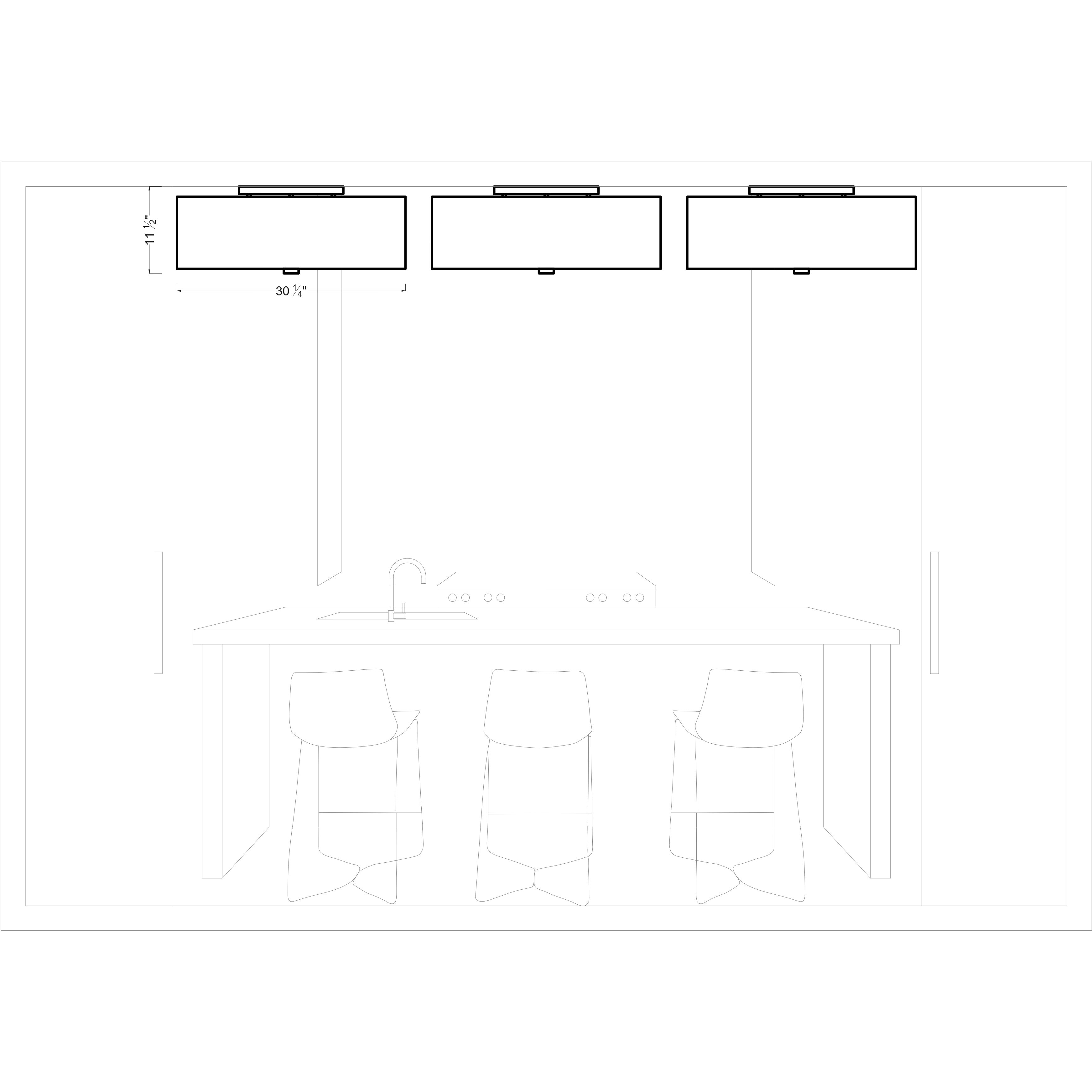 Sean Lavin Lennon 5 Light 30.25 inch Oil Rubbed Bronze Semi-Flush Mount Ceiling Light, Ivory Linen