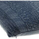 Washed Waffle 20 inch Navy Pillow Kit in 20 x 20, Square