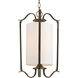 Mark 1 Light Antique Bronze Pendant Ceiling Light, Large