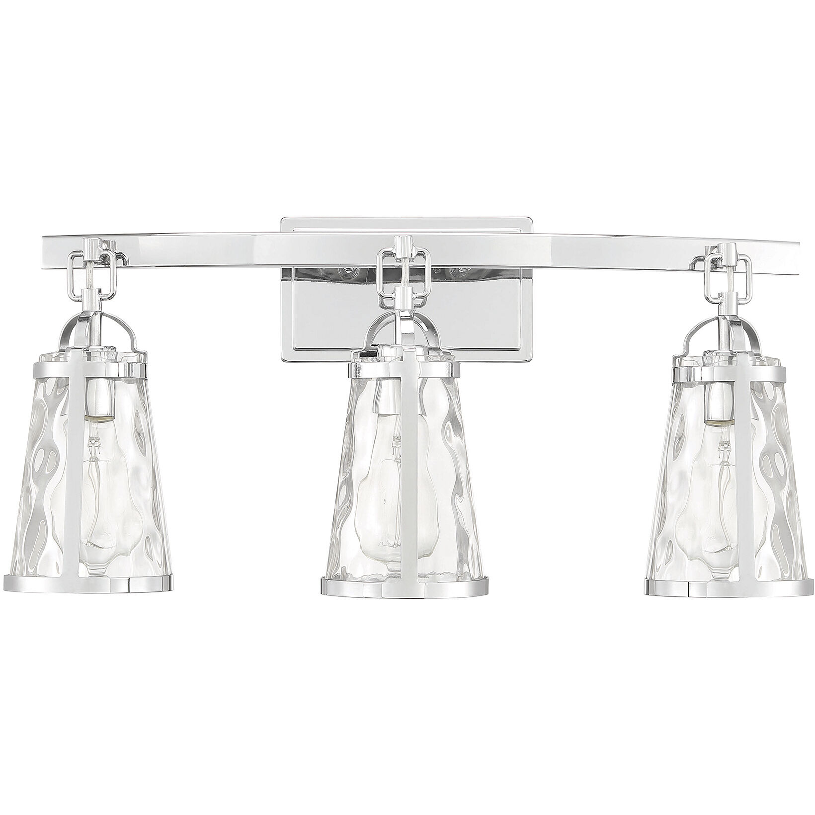 Albany 3 Light 24 inch Polished Chrome Bathroom Vanity Light Wall Light