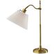 Derby 26 inch 60.00 watt Antique Brass Table Lamp Portable Light