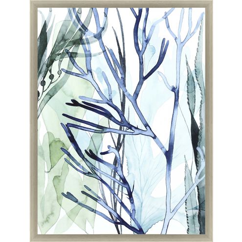 Naturals Collection Blue Framed Art