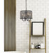 Elise 4 Light 14 inch Black Pendant Ceiling Light