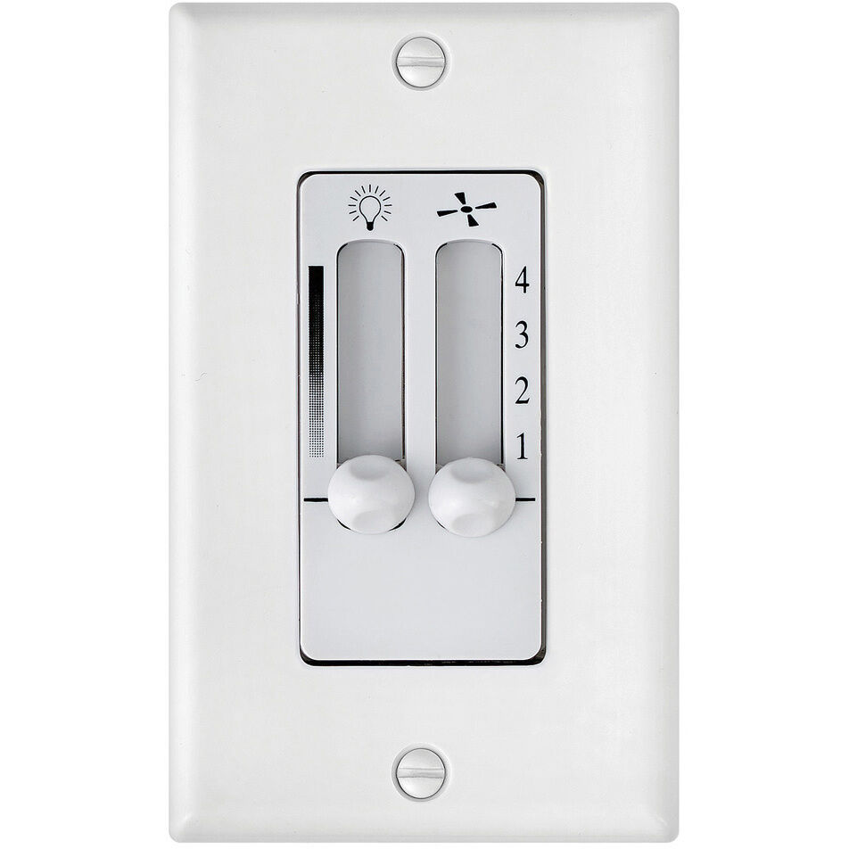 Wall Ctl 4 Speed Dual Slide Fan Accessory