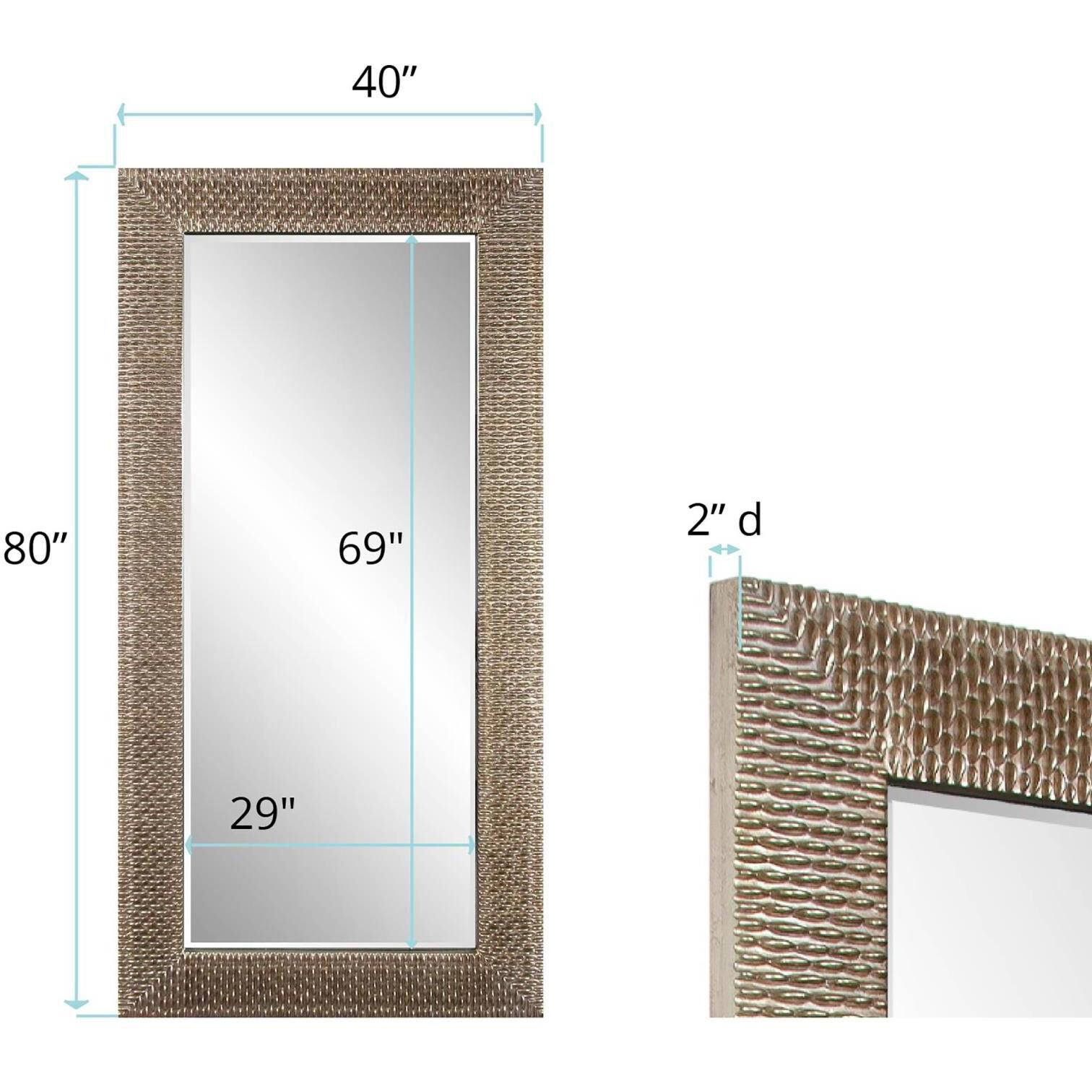 Bergman 80 X 40 inch Champagne Mirror