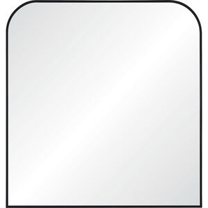 Luka 40 X 38 inch Black Wall Mirror