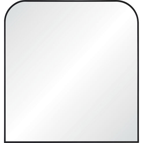 Luka 40 X 38 inch Black Wall Mirror