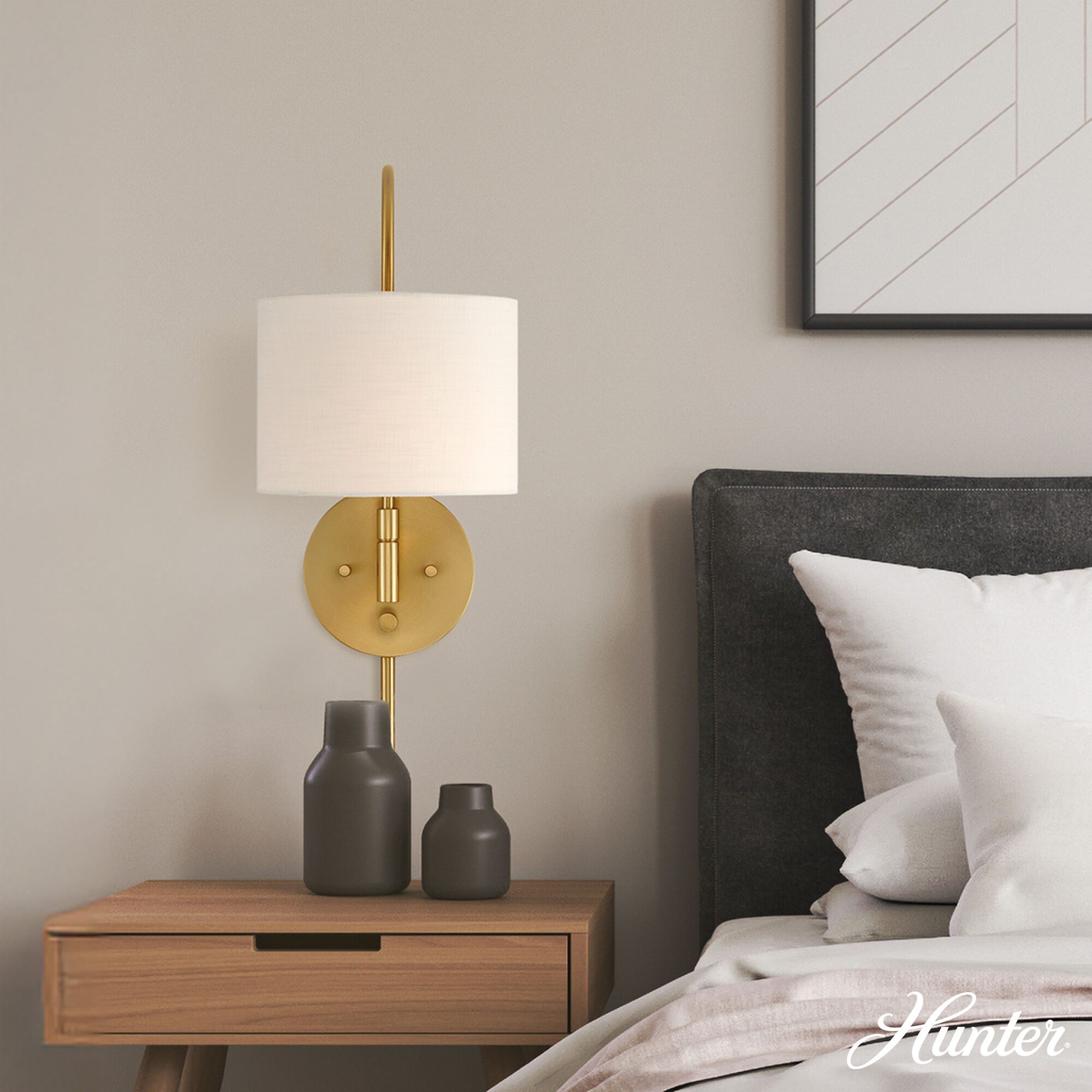 Horizon 1 Light 7.5 inch Alturas Gold Pin Up Sconce Wall Light, Large