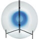 Lourdes 18.1 X 18.1 inch Blue/White Charger Plate