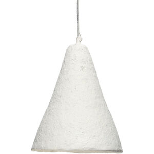 Folio 1 Light 10.25 inch Off White Pendant Ceiling Light