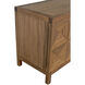 Quadrant 52 X 23 inch Dark Walnut Sideboard, 2 Door