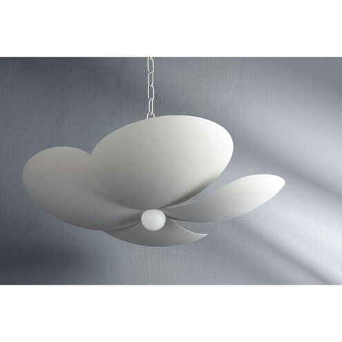 Leni 5 Light 24 inch Texture White Pendant Ceiling Light